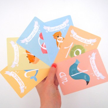 Cartes "Nursery" Premiers mois bébé - 1