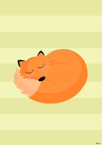 Dessinemoiunelicorne-Affiche-Nursery-Renard