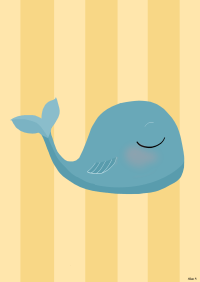 Dessinemoiunelicorne-Affiche-Nursery-Baleine