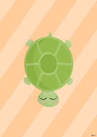 Dessinemoiunelicorne-Affiche-Nursery-Tortue